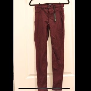 Paige mid rise super skinny Syrah 25